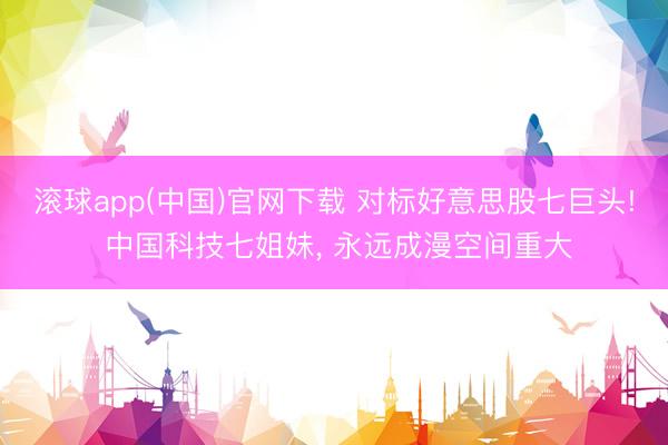滚球app(中国)官网下载 对标好意思股七巨头! 中国科技七姐妹， 永远成漫空间重大